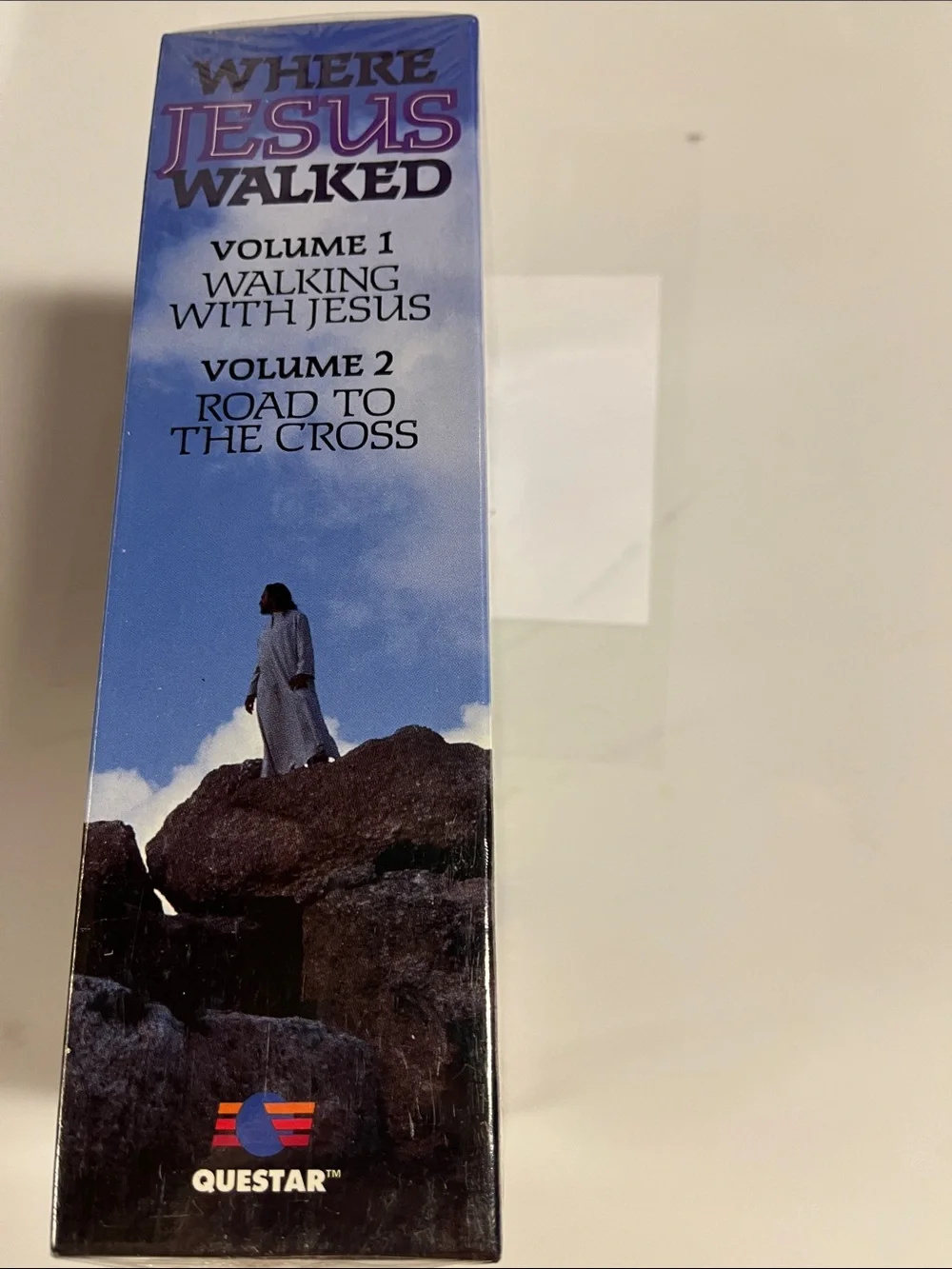 Where Jesus walked The road to the cross Volume 1 & 2 VHS Tapes